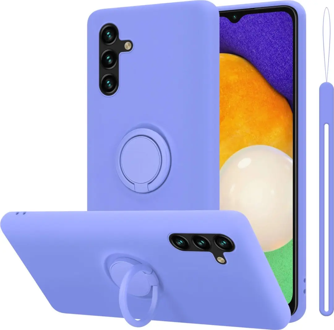 Cadorabo Hoesje geschikt voor Samsung Galaxy A13 5G in LIQUID LICHT PAARS