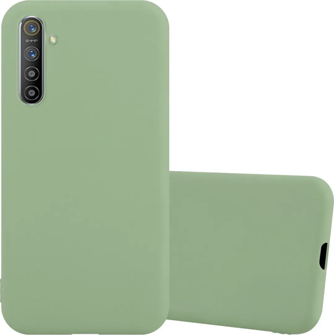 Cadorabo Hoesje geschikt voor Realme X2 / XT / Oppo K5 in CANDY PASTEL GROEN
