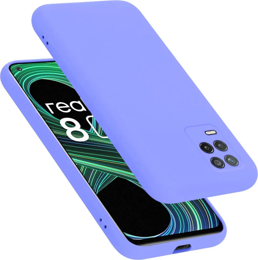 Cadorabo Hoesje geschikt voor Realme 8 5G / V13 / Q3 / Q3i / Narzo 30 5G in LIQU