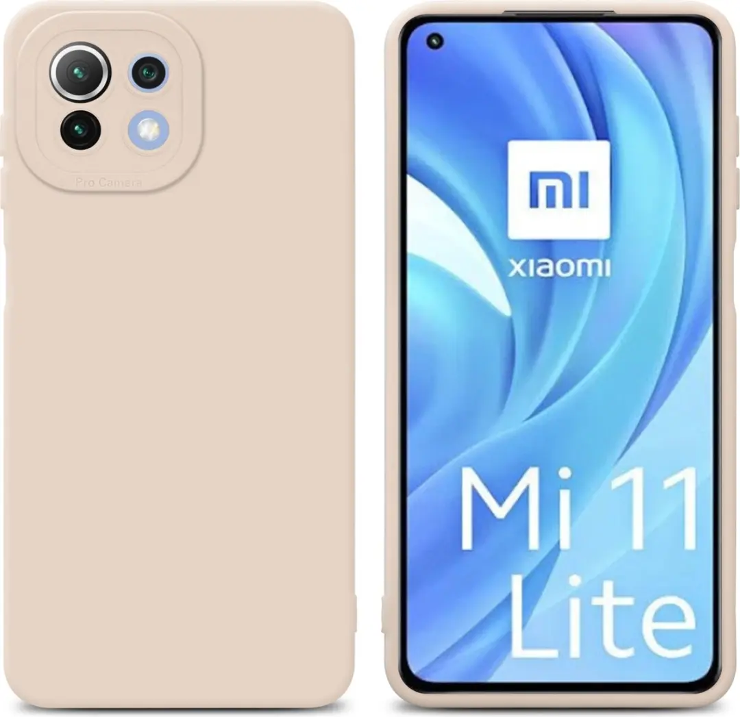 Cadorabo Hoesje geschikt voor Xiaomi Mi 11 LITE (4G / 5G) / 11 LITE NE in FLUID