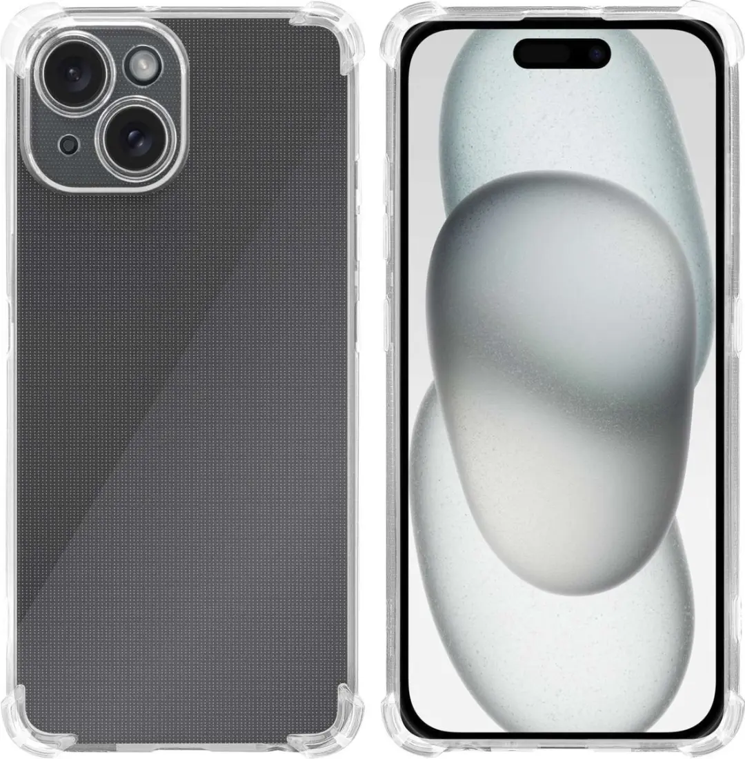 Cadorabo Hoesje geschikt voor Apple iPhone 15 in Doorzichtig