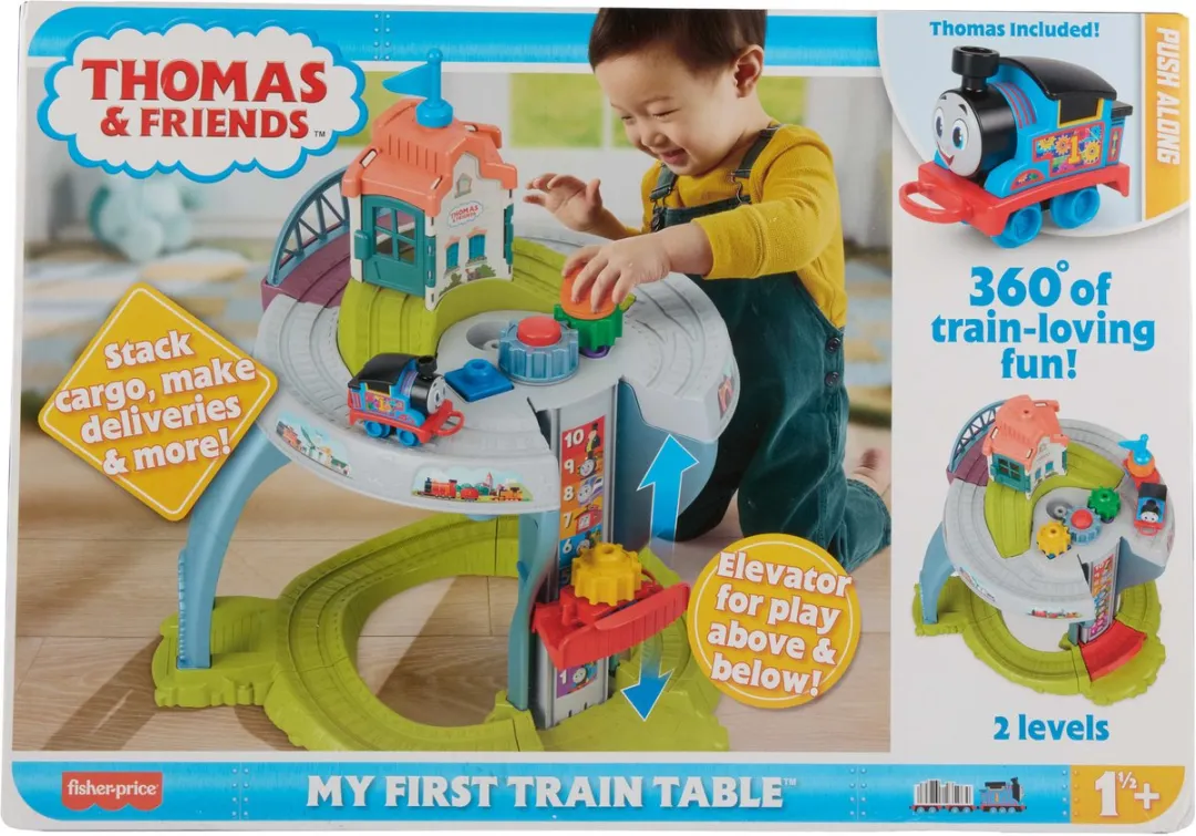 Fisher-Price Thomas & Friends My First Treintafel JDD70 - Meerkleurig