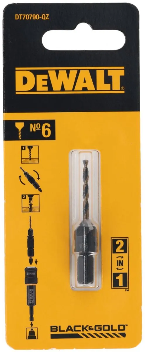 DeWalt DT70790-QZ Reserve Voorboor & Verzinkboor
