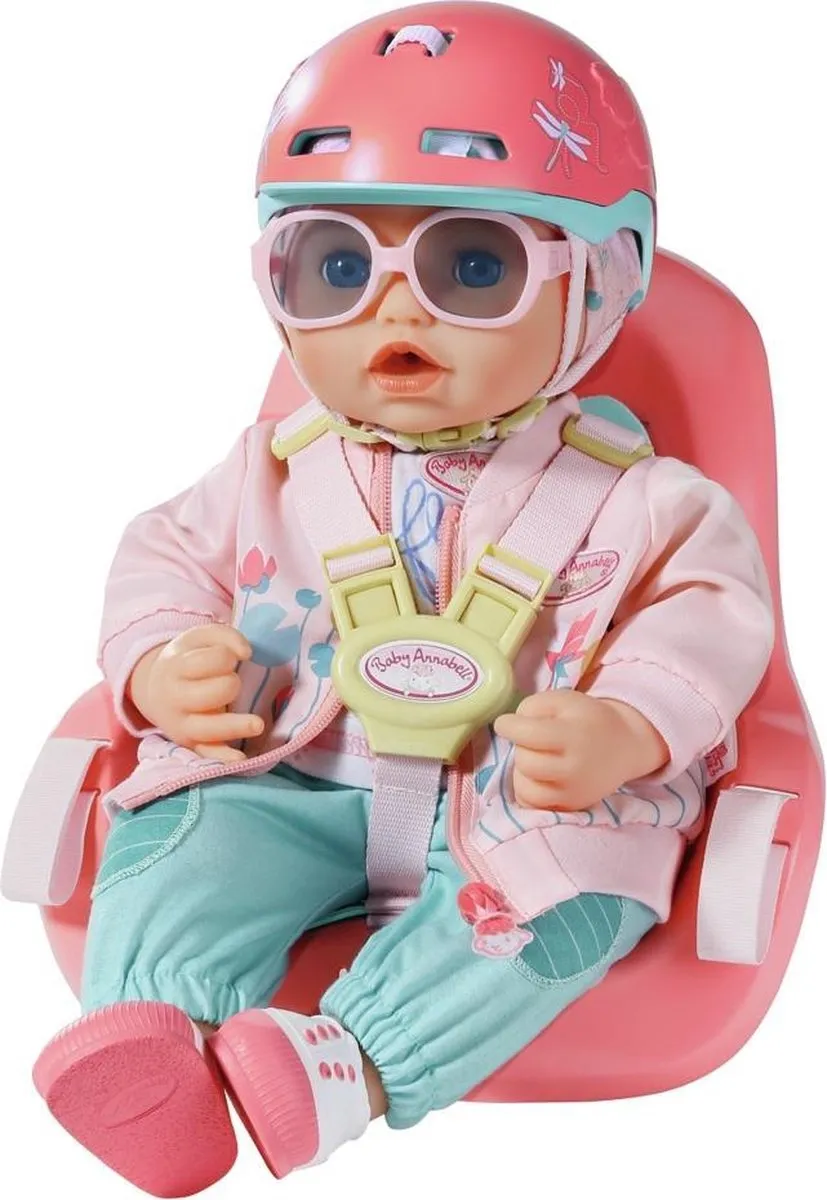 Baby Annabell Active Deluxe Fietsset 43cm - Multicolor