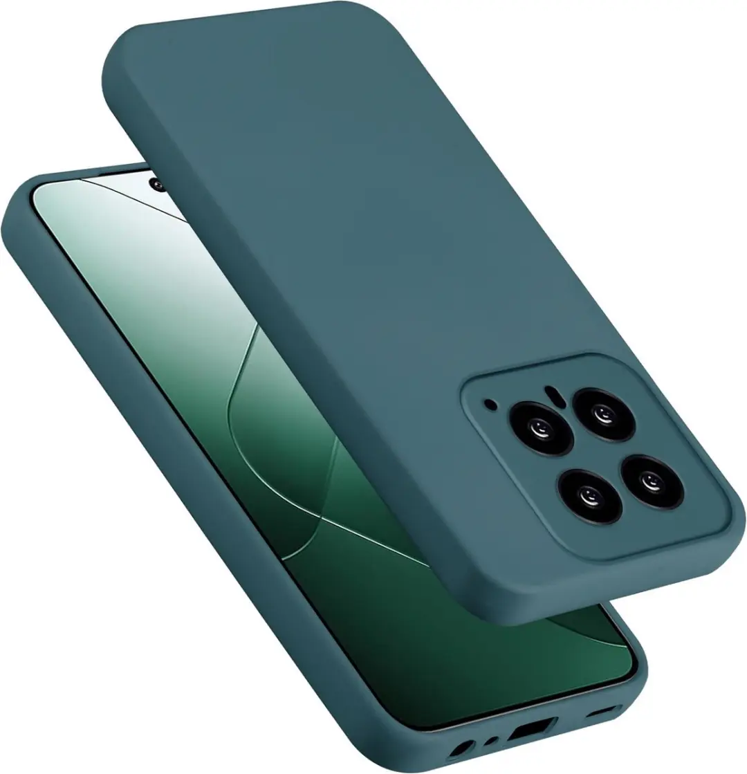 Cadorabo Hoesje geschikt voor Xiaomi 14 in LIQUID GROEN