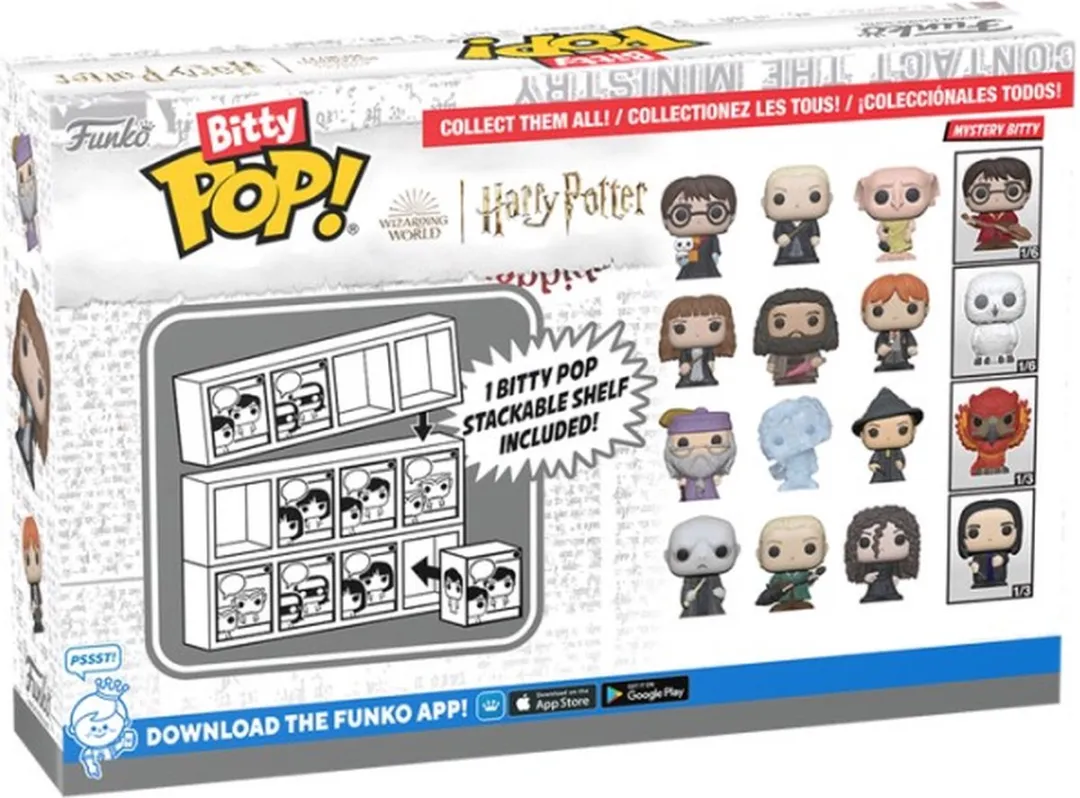 Funko Bitty Pop! Harry Potter 4-Pack - Draco Malfoy & Dobby - Serie 1