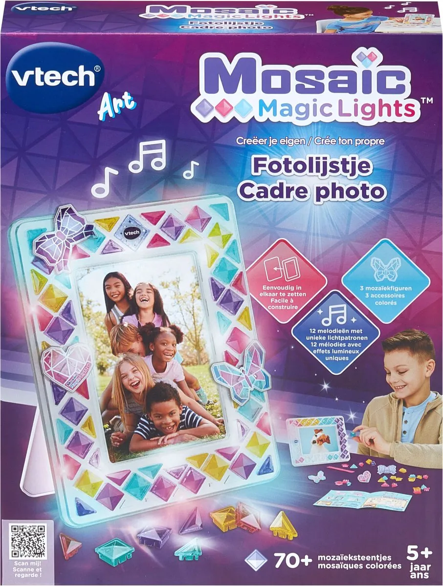 VTech Mosaic Magisch Lights Fotolijstje 80-585123 - Multicolor