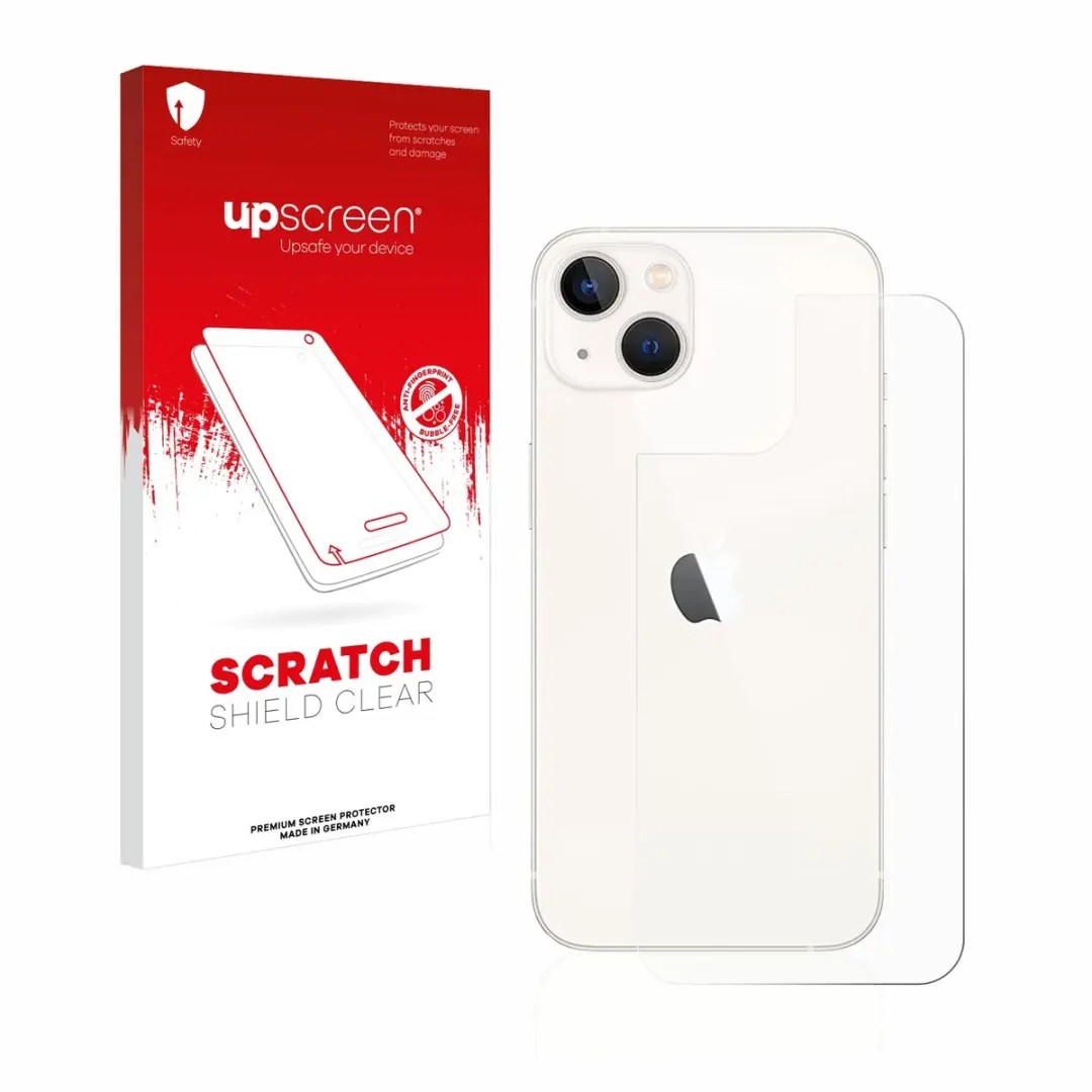 upscreen Screenprotector Achterkant iPhone 13