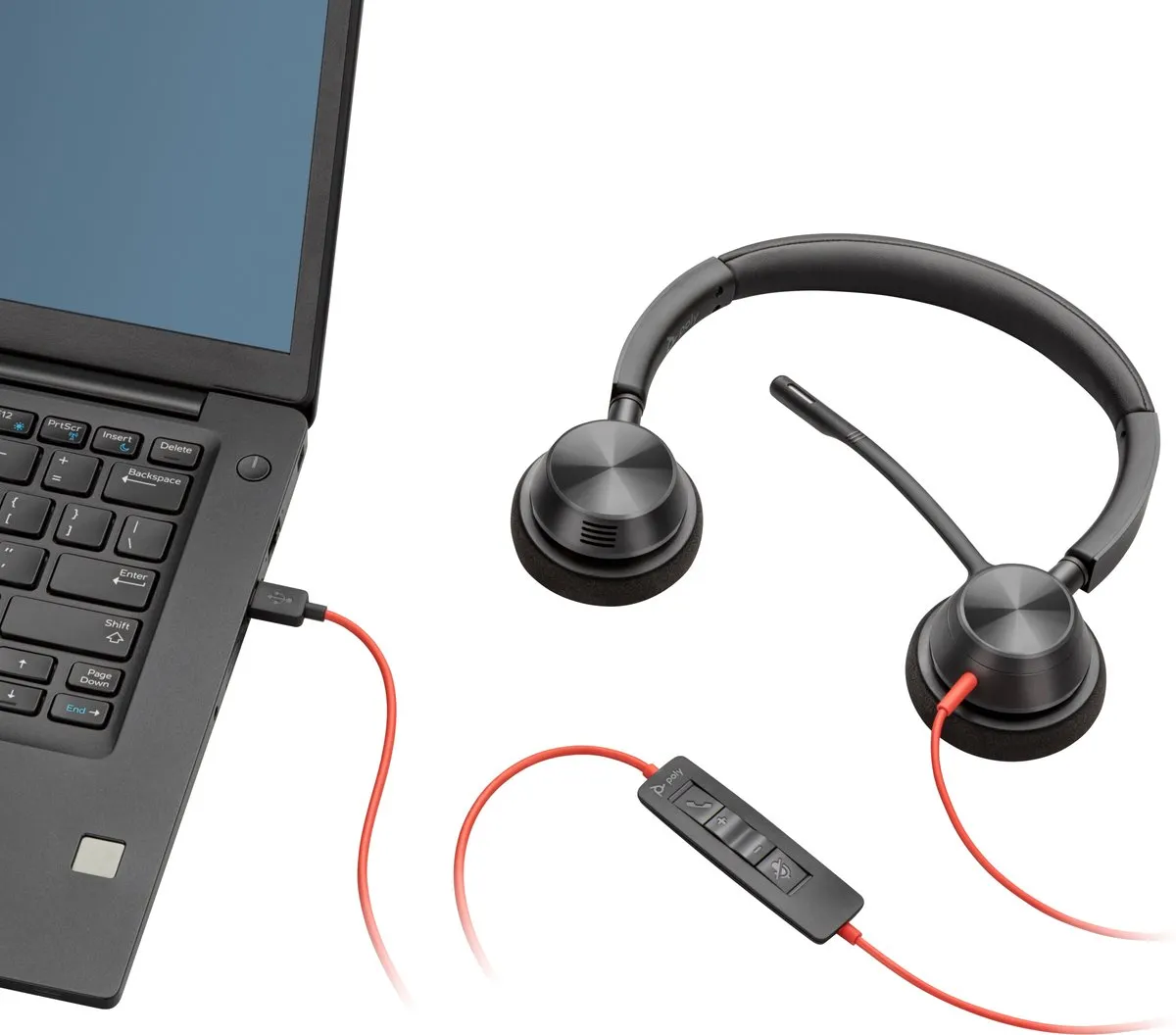 HP Poly Blackwire 3320 USB-C Headset