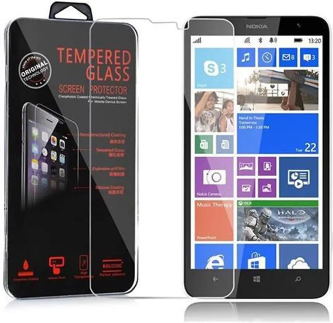 Cadorabo Screenprotector geschikt voor Nokia Lumia 1320