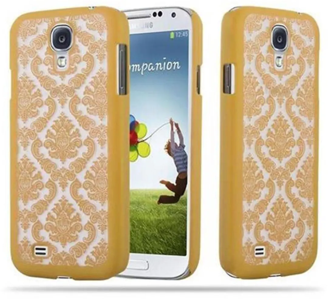Cadorabo Hoesje geschikt voor Samsung Galaxy S4 in GOUD