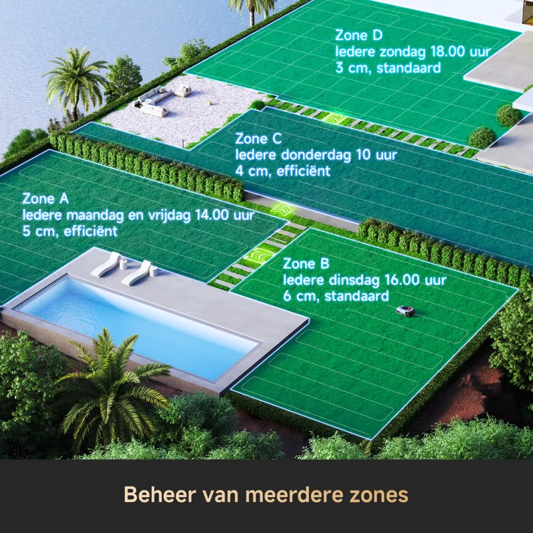 Dreame A2 Robotmaaier - 1200m² - Dual Mapping - Stil - afbeelding 6 van 6
