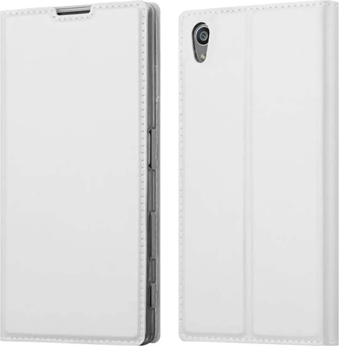 Cadorabo Hoesje geschikt voor Sony Xperia Z5 in CLASSY ZILVER