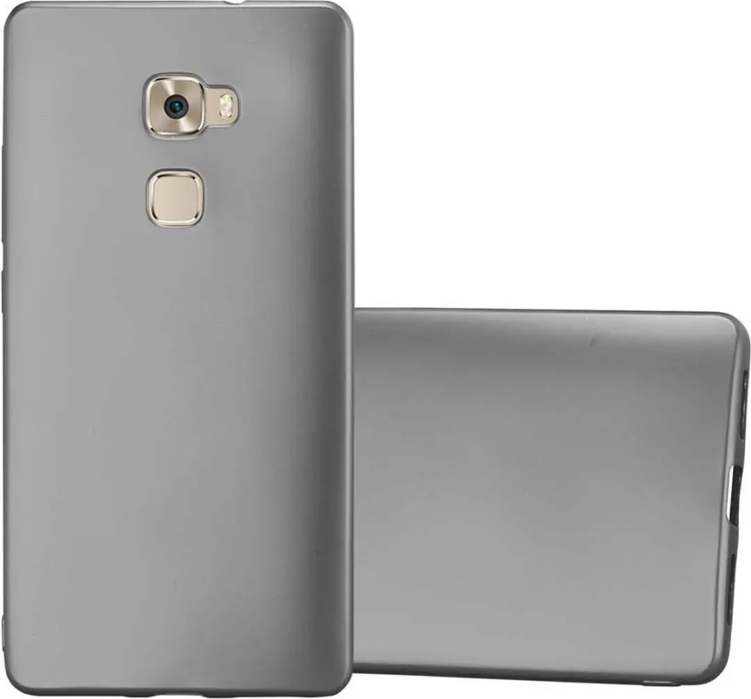 Cadorabo Hoesje geschikt voor Huawei MATE S in METALLIC GRIJS