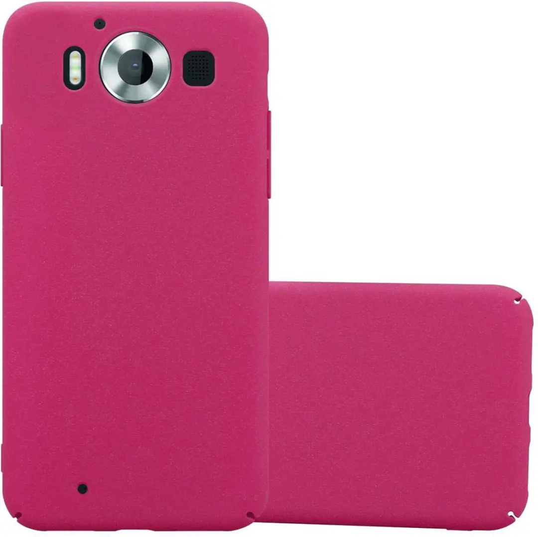 Cadorabo Hoesje geschikt voor Nokia Lumia 950 in FROSTY ROZE