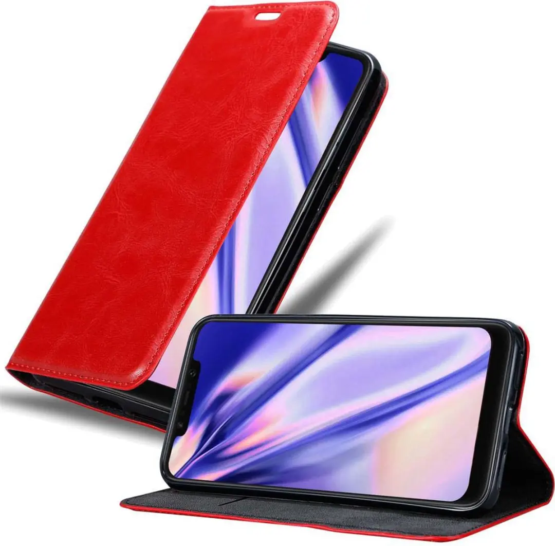 Cadorabo Hoesje geschikt voor Xiaomi Pocophone F1 in APPEL ROOD