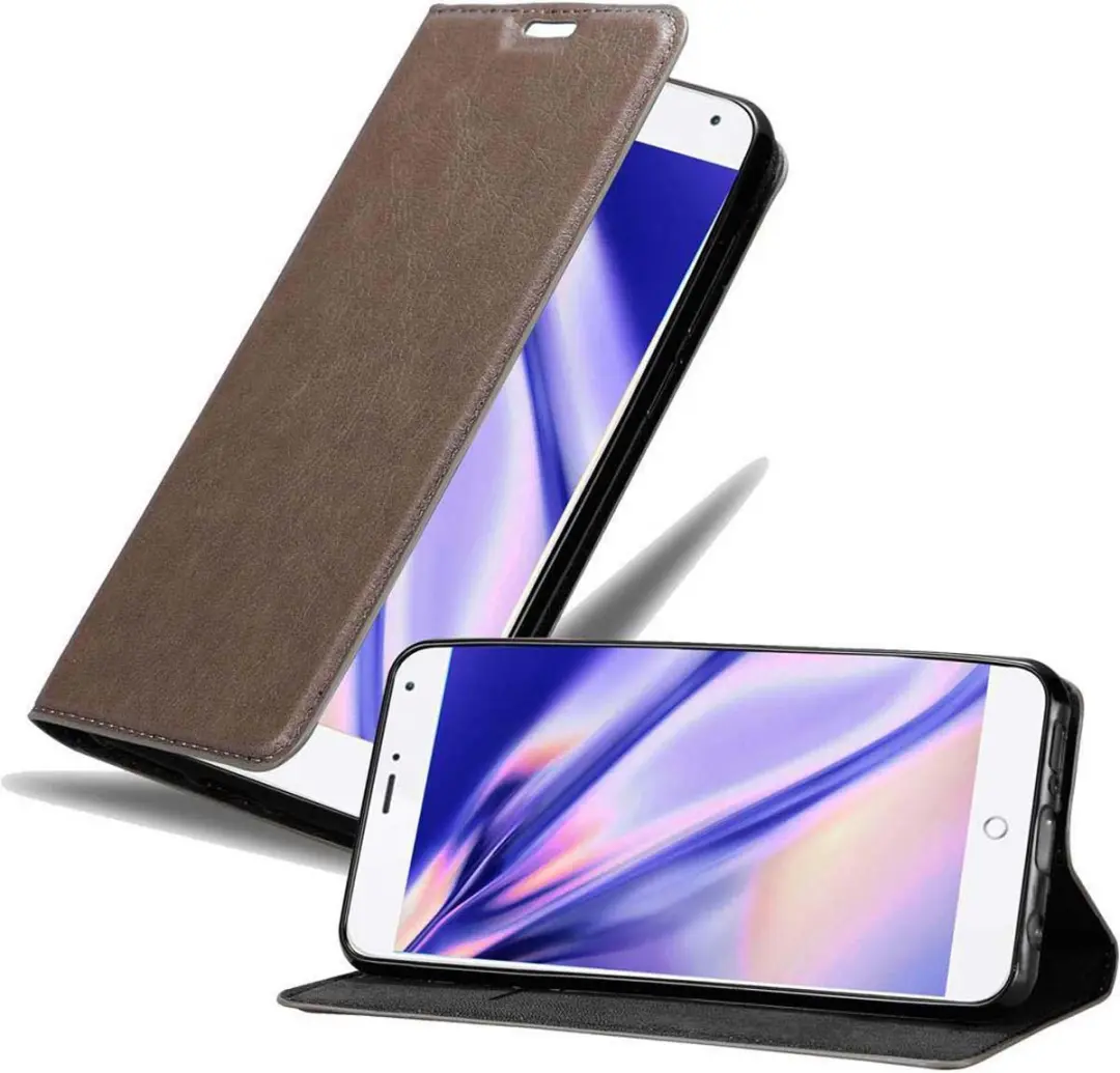 Cadorabo Hoesje geschikt voor MEIZU MX4 in KOFFIE BRUIN