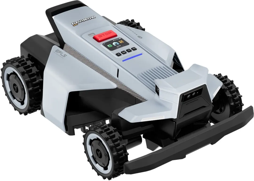 Segway Navimow X420E - nRTK+Vision - Robotgrasmaaier - Zonder Grensdraad & Zonder Antenne - Navigatie Zonder Satellieten - 2000m² - 55% Helling - AI Obstakelvermijding - Apple Find My - Super Stil 68dB - 3 Jaar Garantie