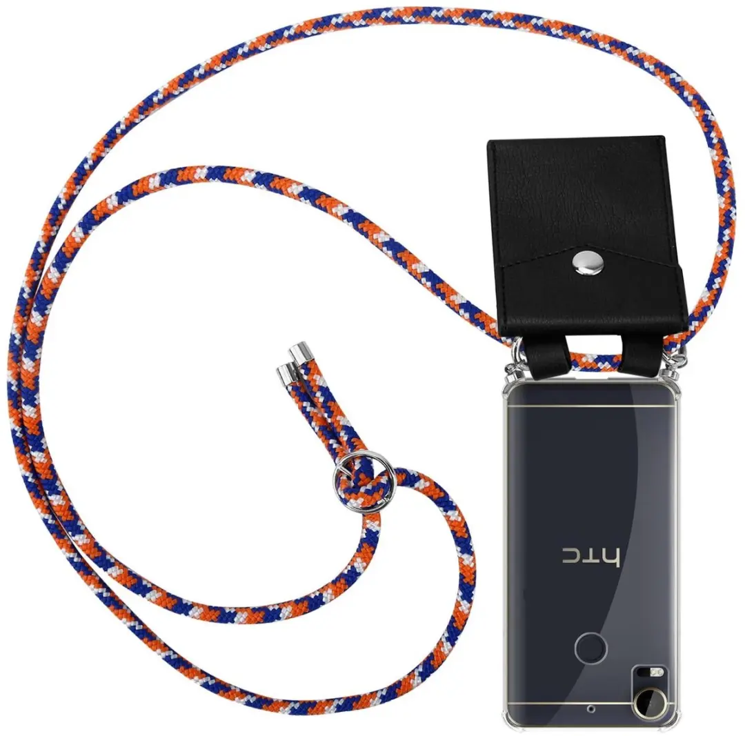 Cadorabo Hoesje geschikt voor HTC Desire 10 LIFESTYLE / Desire 825 in ORANJE BLA