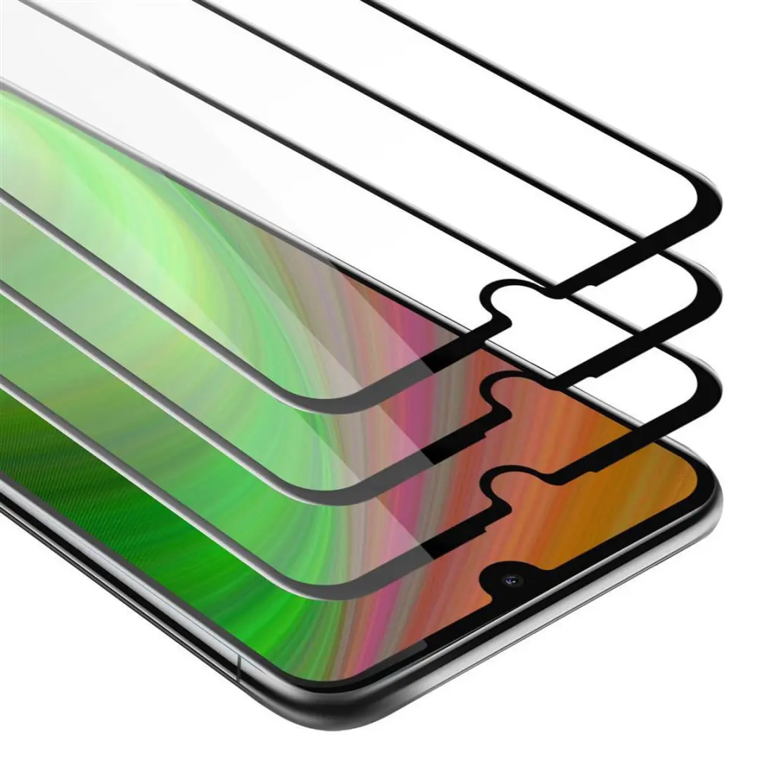 Cadorabo 3x Screenprotector geschikt voor Nokia 3.2 Volledig scherm pantserfolie