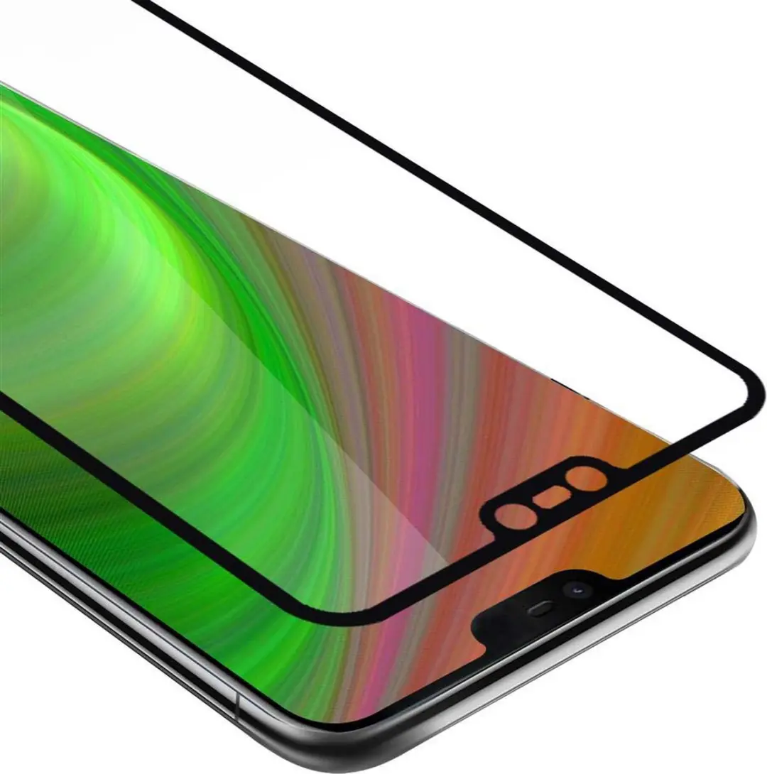 Cadorabo Screenprotector geschikt voor Nokia 7.1 Volledig scherm pantserfolie Be