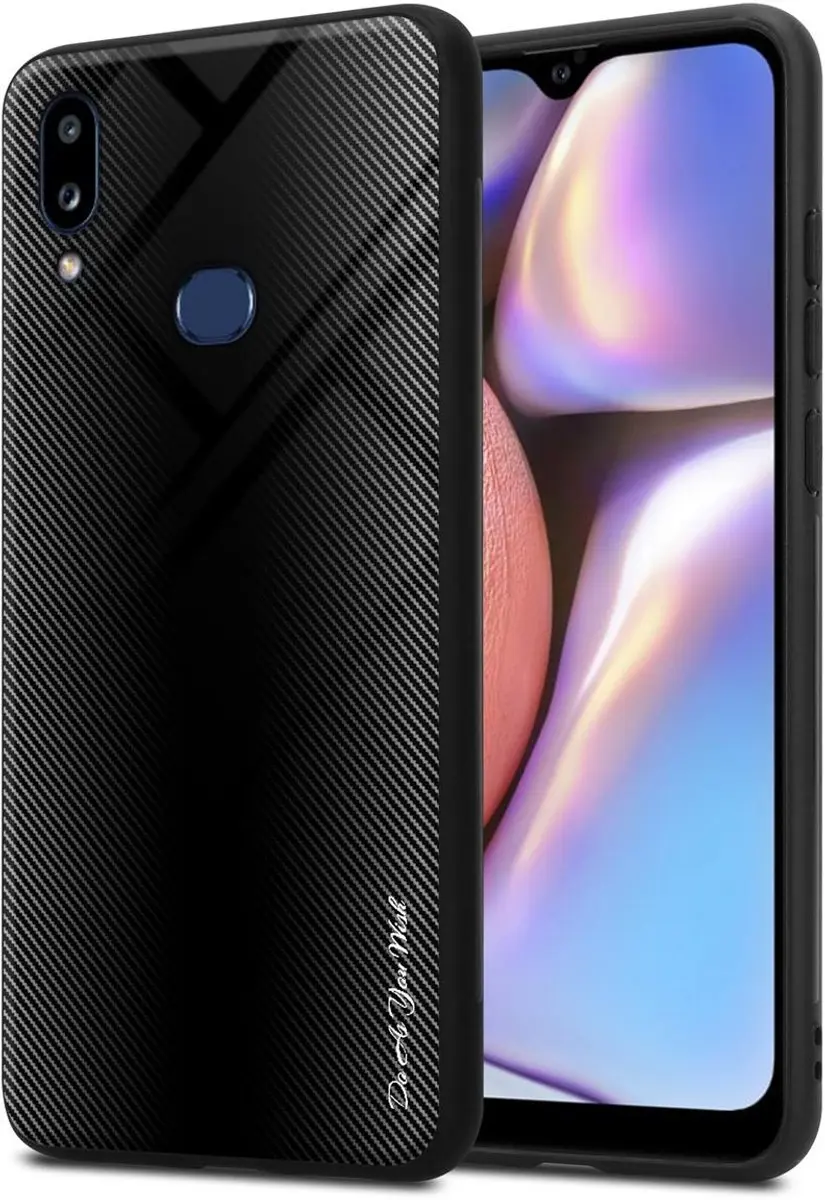 Cadorabo Hoesje geschikt voor Samsung Galaxy A10s / M01s in OPAAL ZWART