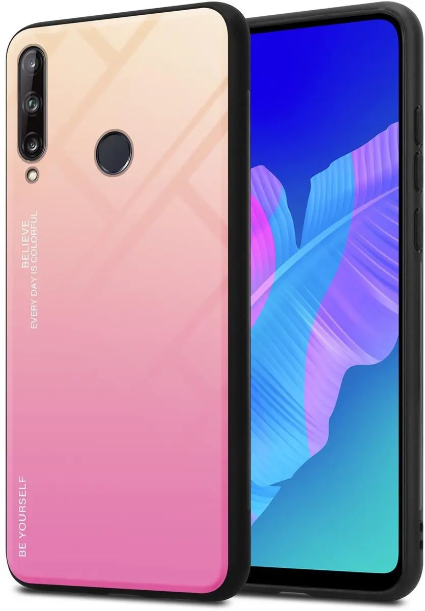 Cadorabo Hoesje geschikt voor Huawei P40 LITE E in GEEL