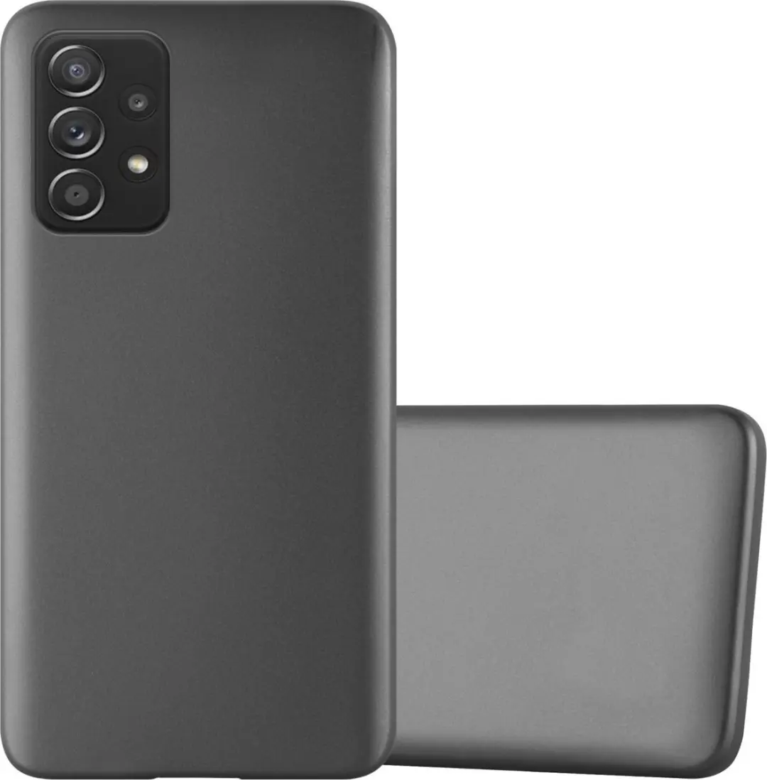 Cadorabo Hoesje geschikt voor Samsung Galaxy A52 (4G / 5G) / A52s in METALLIC GR
