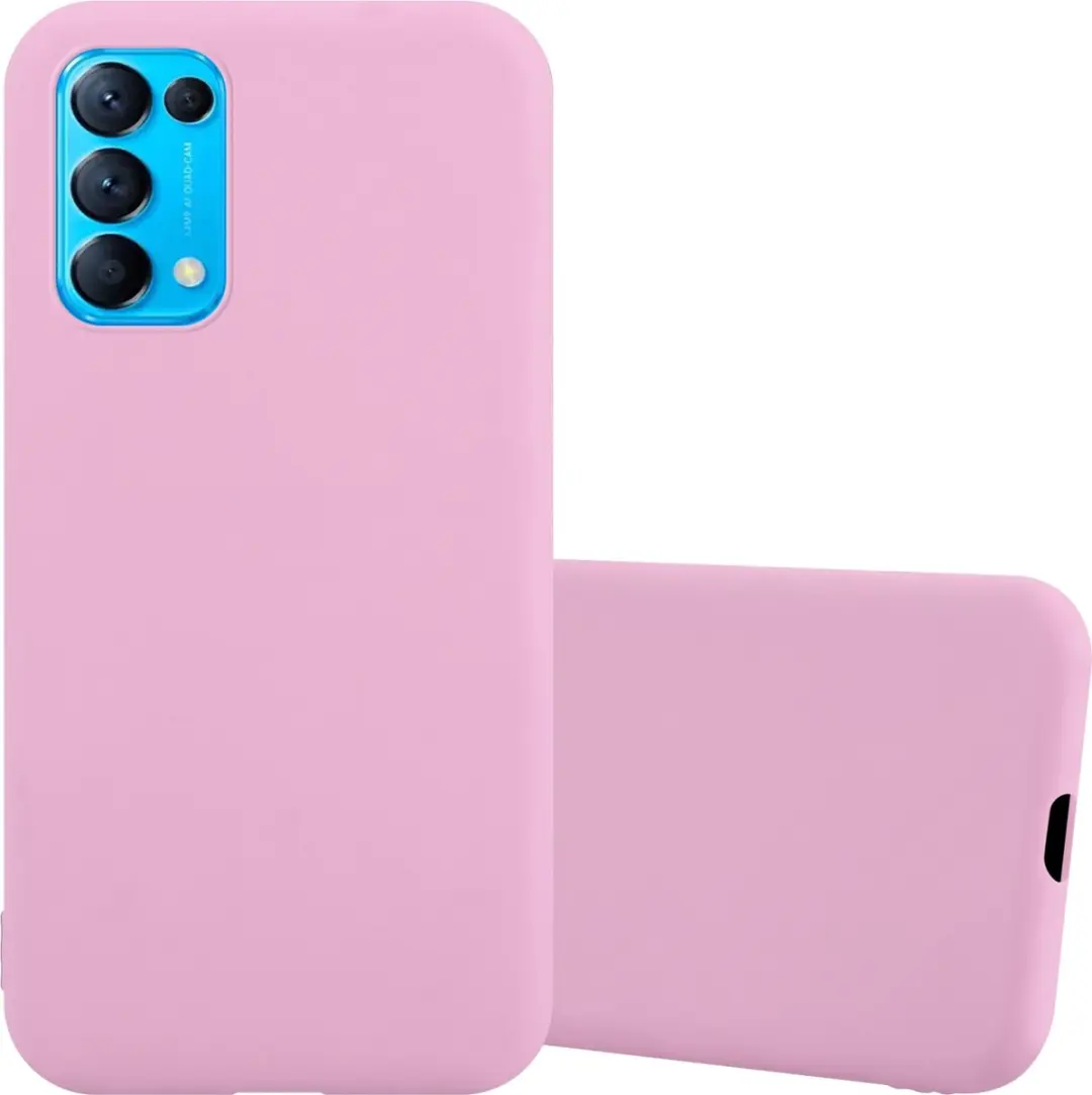 Cadorabo Hoesje geschikt voor Oppo FIND X3 LITE in CANDY ROZE