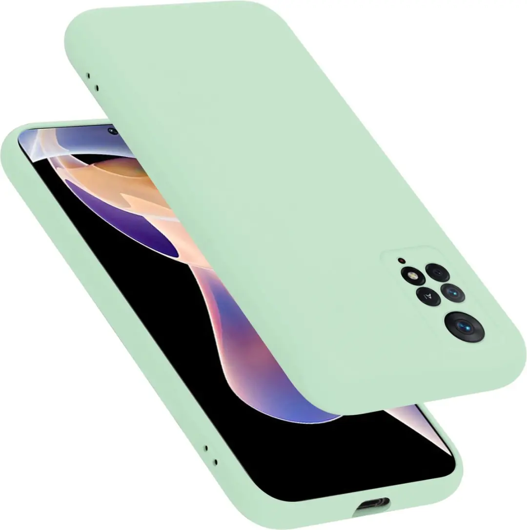 Cadorabo Hoesje geschikt voor Xiaomi RedMi NOTE 11 PRO 4G / 5G in LIQUID LICHT G