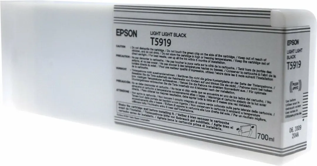 Epson T591900 Inktcartridge Foto Licht Zwart - 700ml