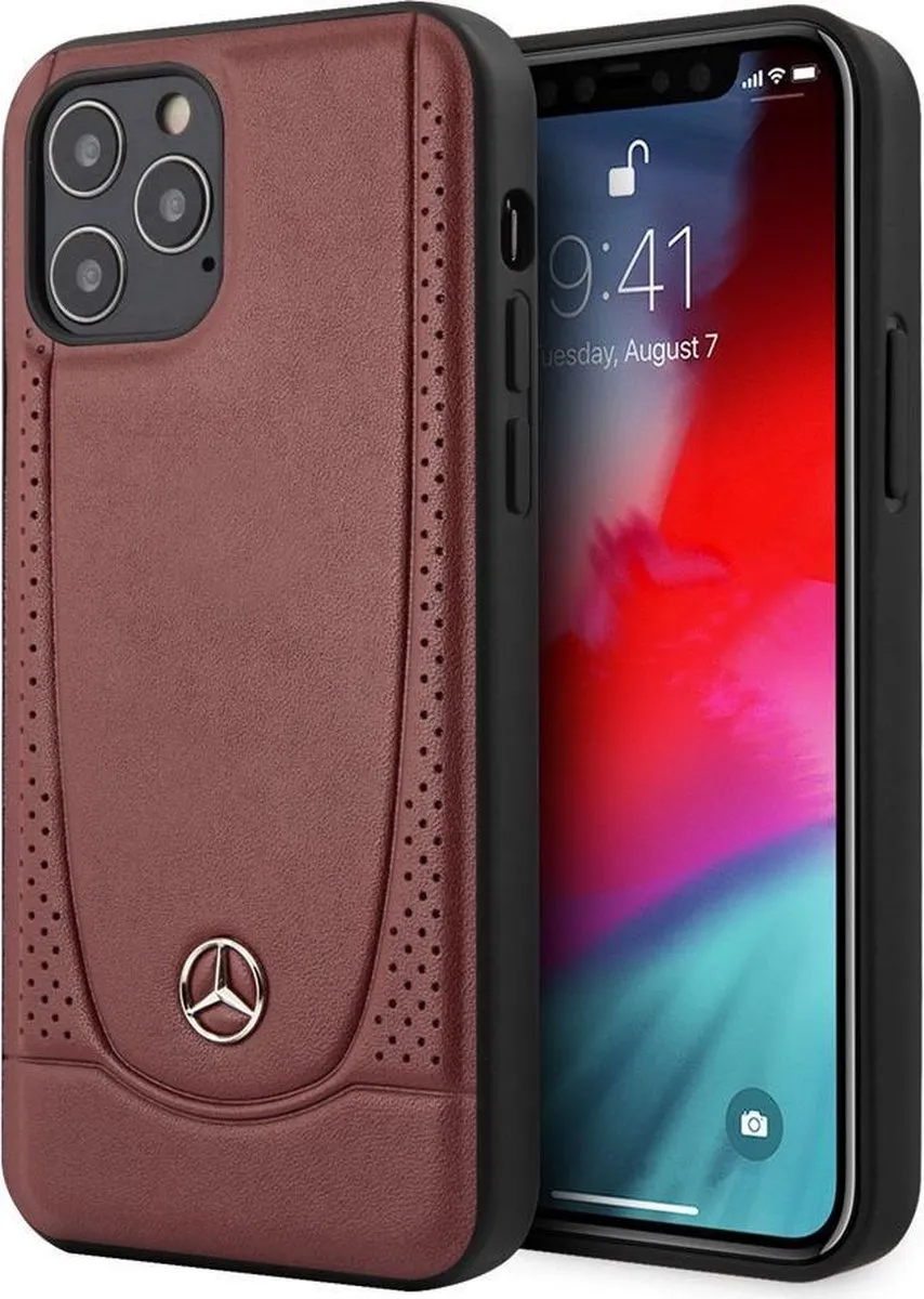 Mercedes-Benz iPhone 12 Pro Max Hoesje - Rood