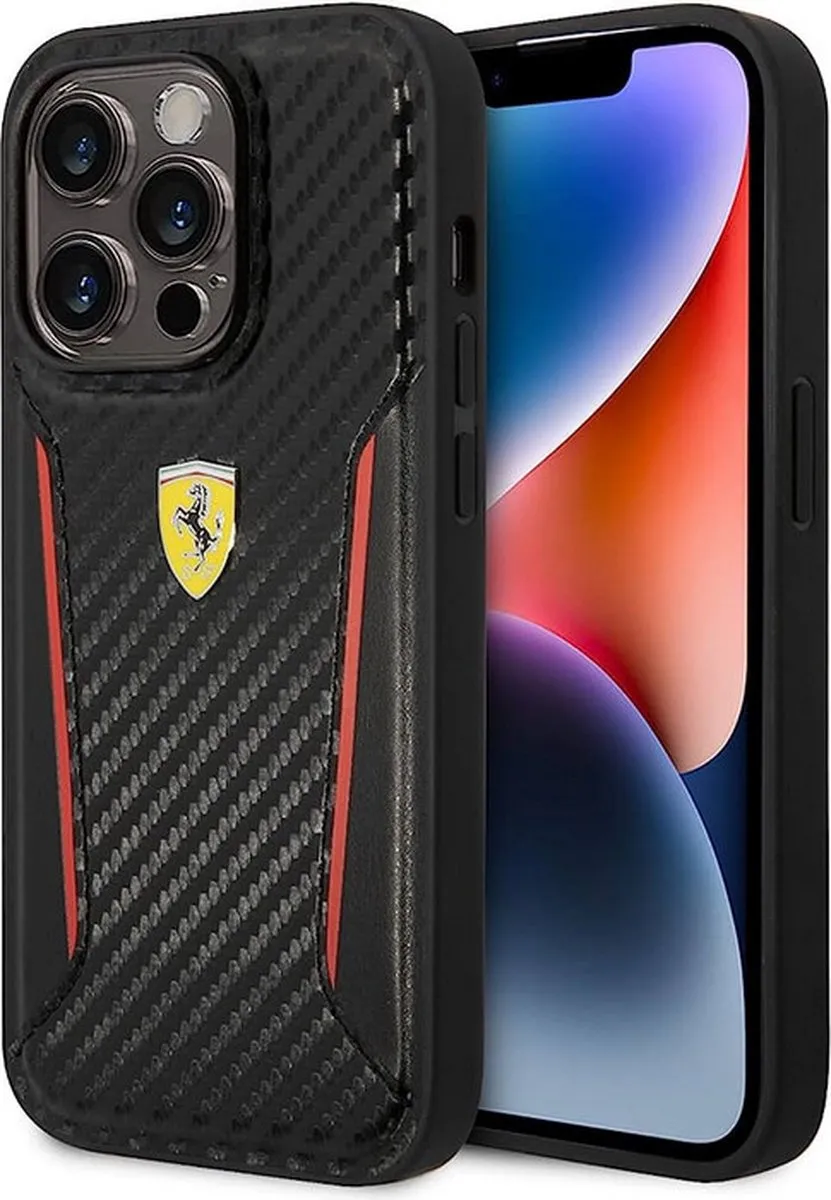 Ferrari Carbon Back Case iPhone 14 Pro