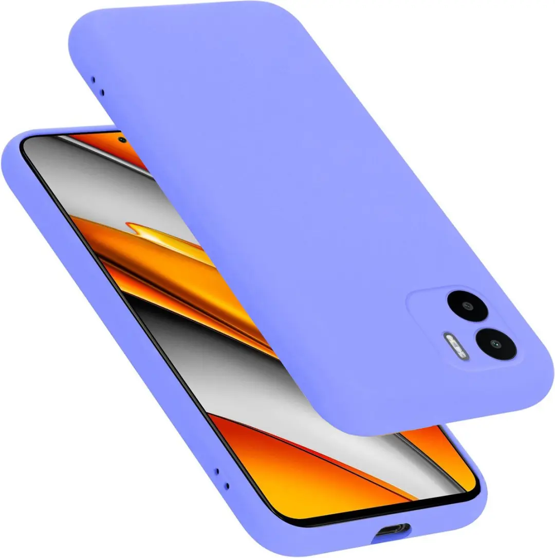 Cadorabo Hoesje geschikt voor Xiaomi RedMi A1 in LIQUID LICHT PAARS