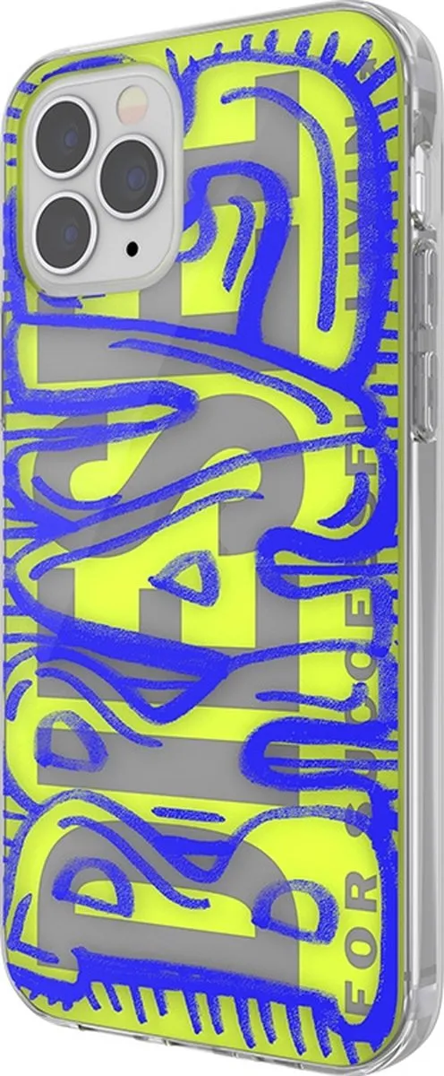 Diesel - Snap Case Clear iPhone 12 Pro Max | blauw