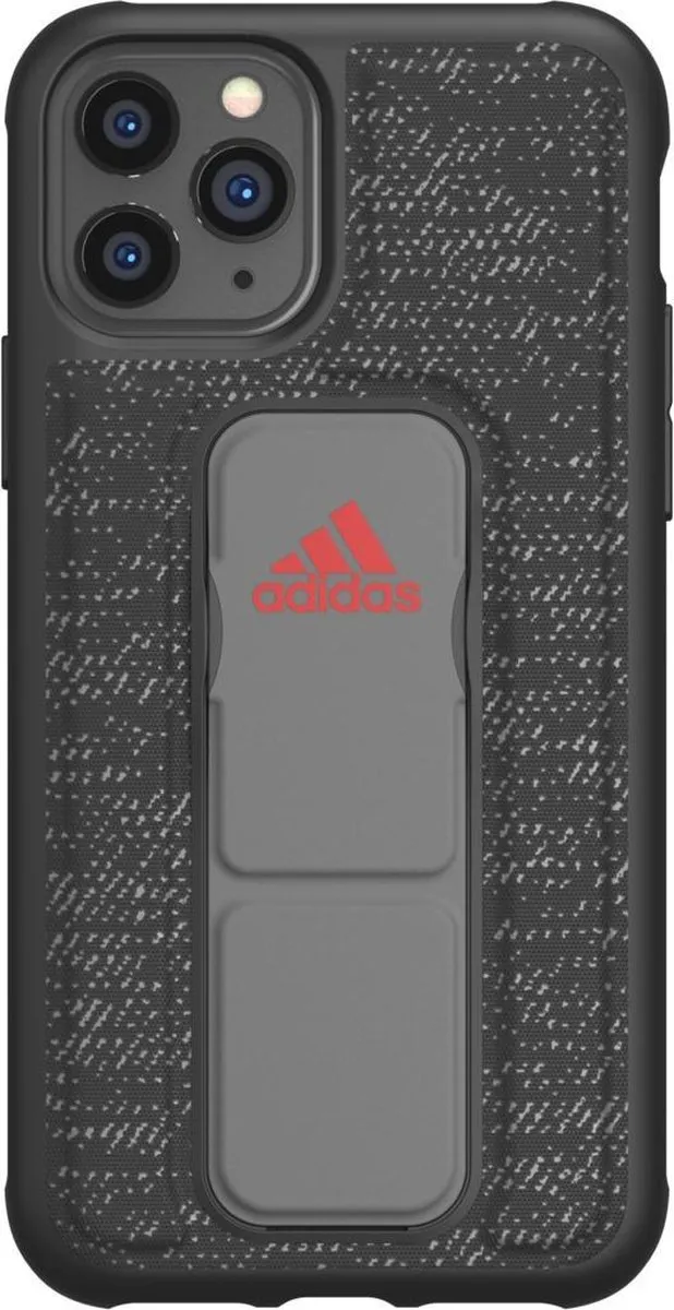 Adidas Grip Case iPhone 11 Pro - Zwart Rood - mpn-8718846071949 - afbeelding 2 van 6