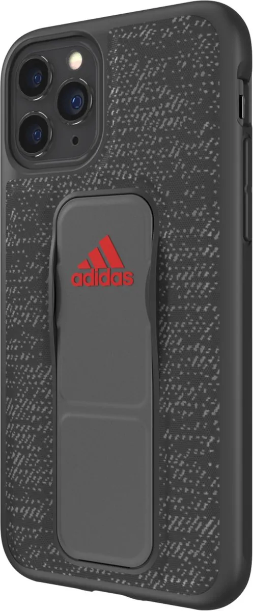 Adidas Grip Case iPhone 11 Pro - Zwart Rood - mpn-8718846071949 - afbeelding 5 van 6