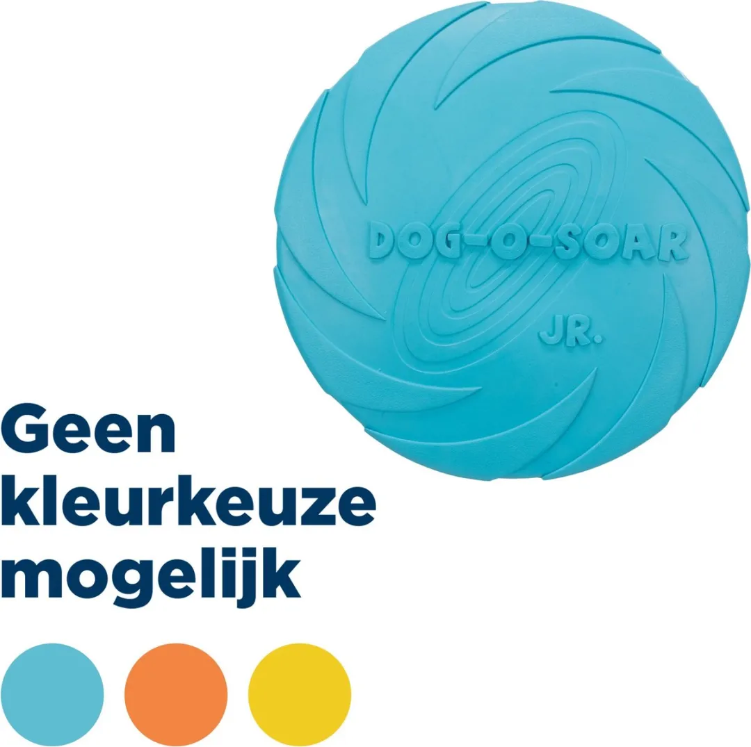 Trixie Frisbee Dog-o-Soar Rubber - 22 cm - Blauw