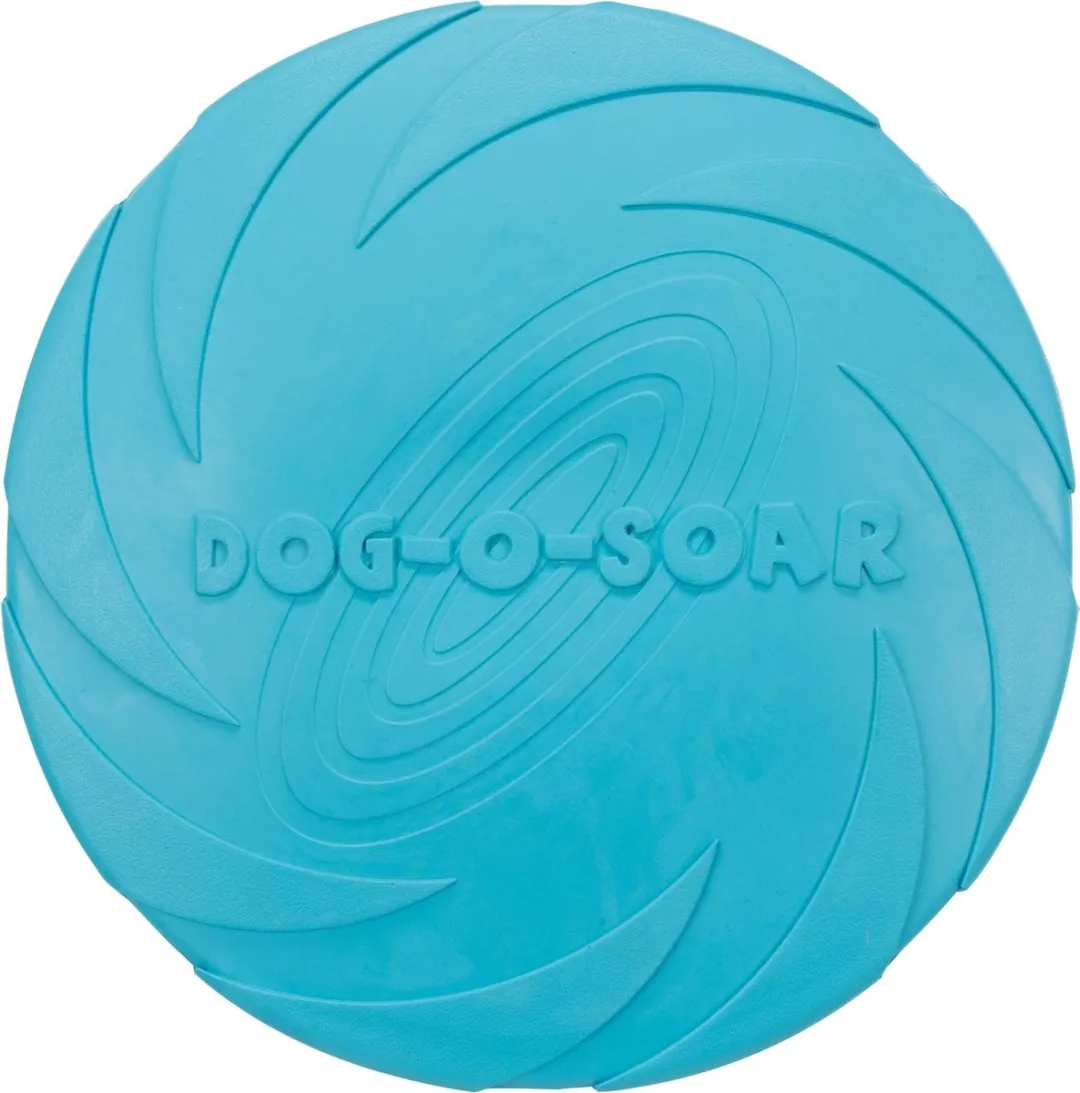 Trixie Frisbee Dog-o-Soar Rubber - 22 cm - Blauw - afbeelding 6 van 6