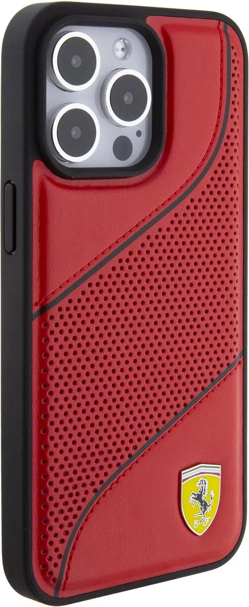 Ferrari Scuderia CG Mobile iPhone 15 Pro Max Hoesje - Rood