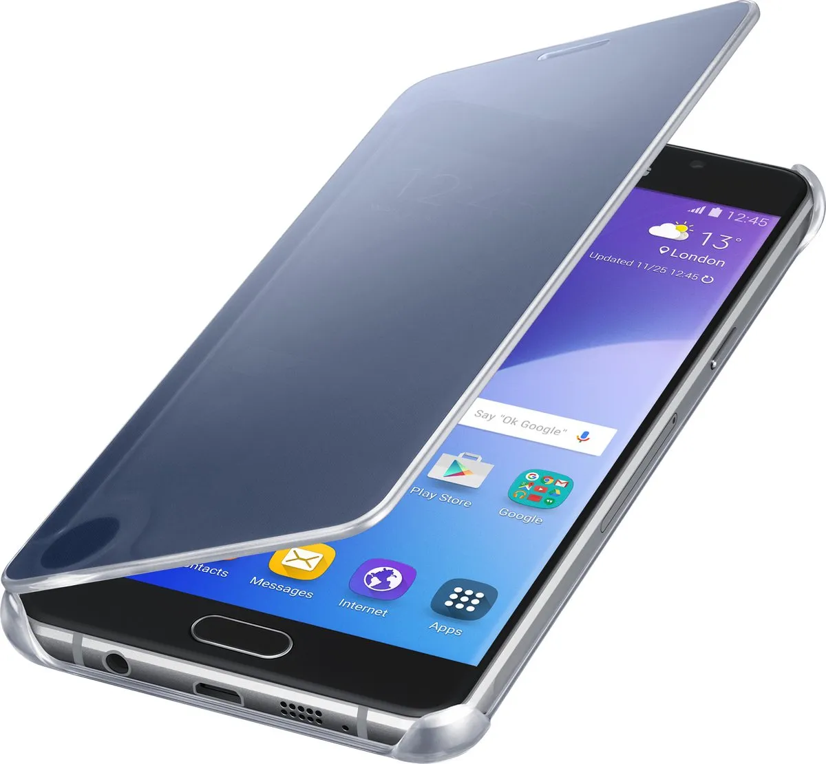 Samsung Clear View Cover EF-ZA510CB - Zwart