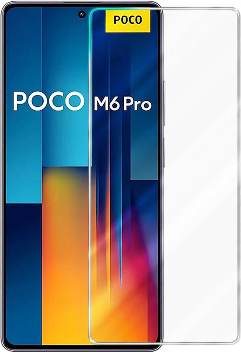 Cadorabo Screenprotector geschikt voor Xiaomi Poco M6 Pro 4G