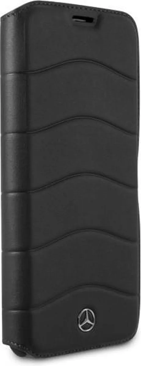 Mercedes-Benz Wave Booktype Hoes Samsung Galaxy S8+ - Zwart