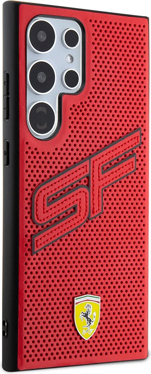 Ferrari Backcase Hoesje Samsung Galaxy S24 Ultra - Rood - afbeelding 6 van 6