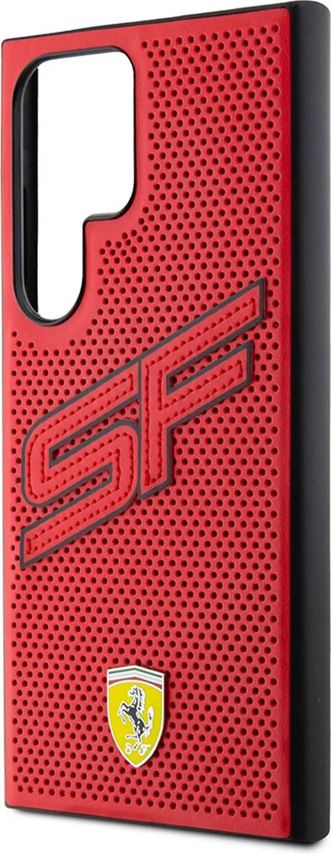 Ferrari Backcase Hoesje Samsung Galaxy S24 Ultra - Rood