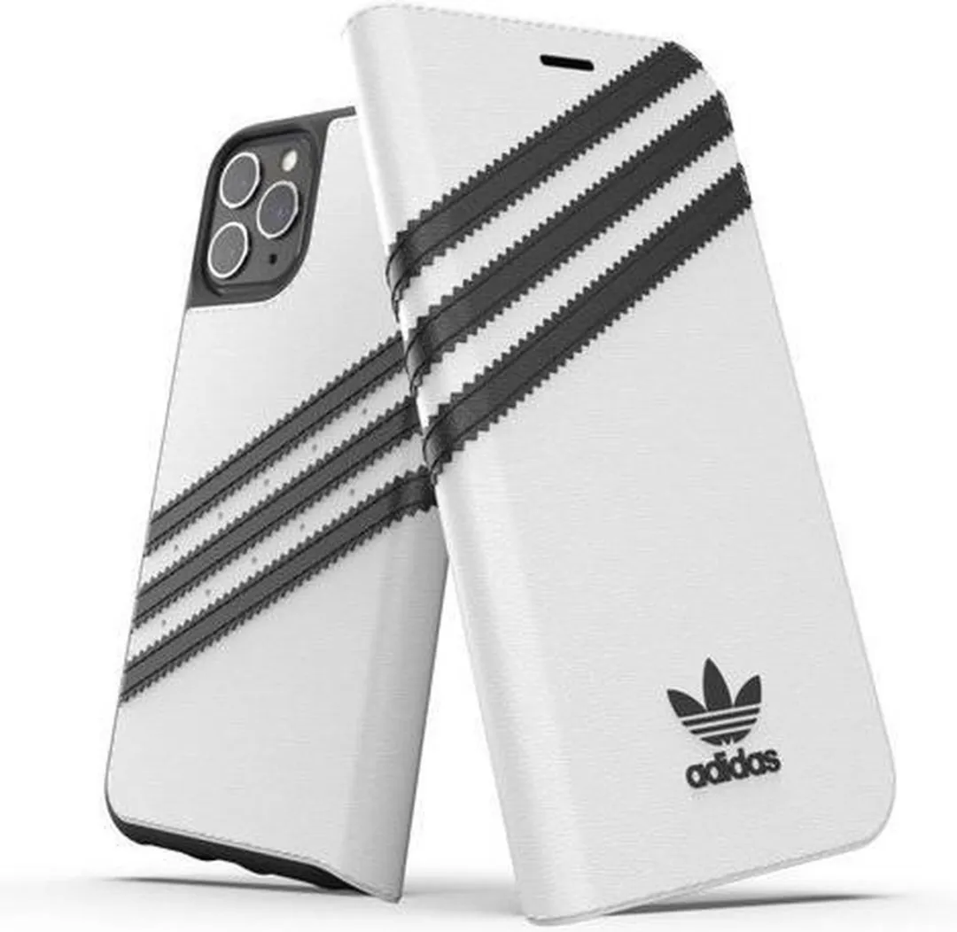 Adidas Originals Booklet Hoesje iPhone 11 Pro - 36542 - Zwart/Wit