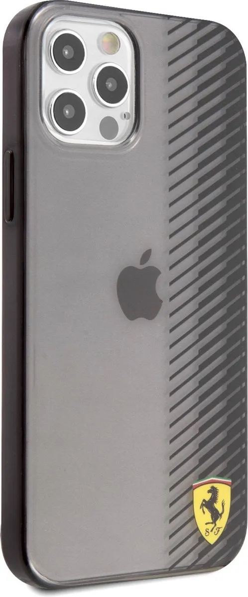 Ferrari On-Track Gradient Back Case - iPhone 12/12 Pro - Zwart