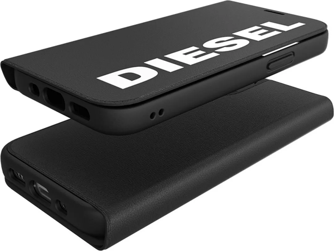 Diesel Booklet Case Core iPhone 12 Pro Max - 3 Stuks - Zwart - afbeelding 2 van 6