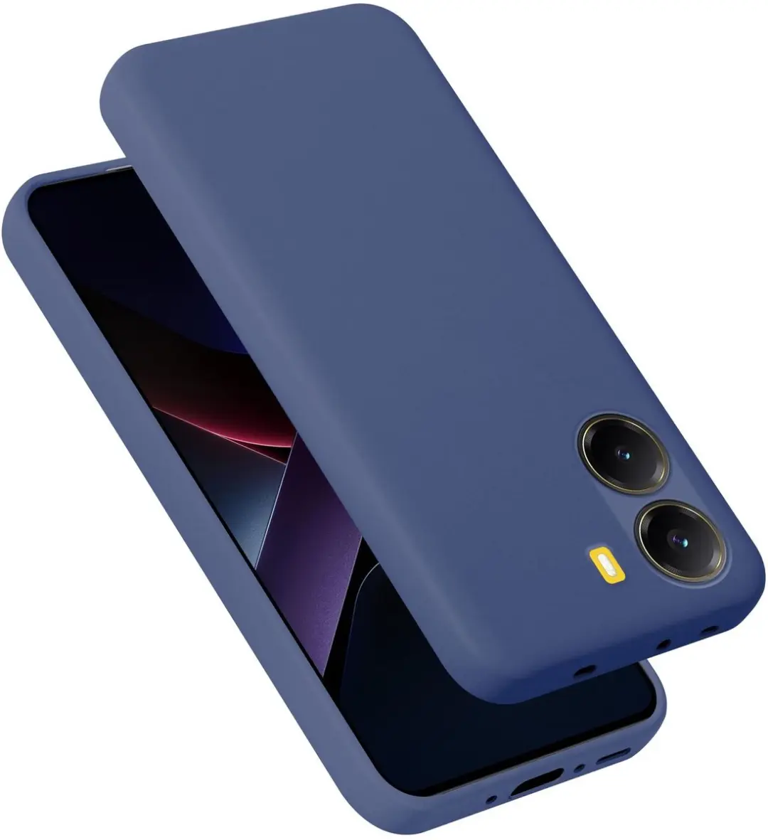 Cadorabo Hoesje geschikt voor Xiaomi Poco X7 Pro Case in Liquid Blauw Beschermho
