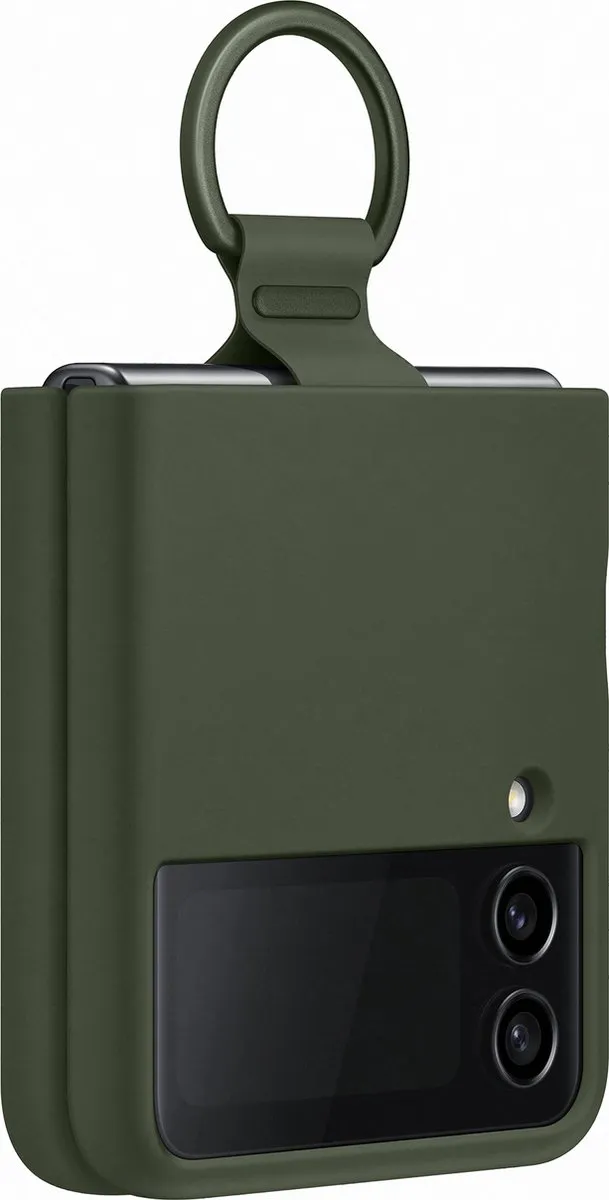 Samsung Cover met Ring EF-PF721TGEGWW - Galaxy Z Flip4 - Kaki